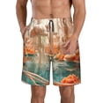 thumbnail image 1 of Balery Fantasy Underwater Jellyfish Traje de Baño Estilo Hawaiano para Hombre, Shorts de Secado Rápido con Bolsillos-Large, 1 of 6