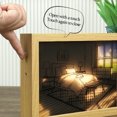 thumbnail image 3 of Dibujo Luz nocturna Atenuación Obra de arte Noche Luminosa Carga USB para el dormitorio del hogar Kuymtek Para estrenar, 3 of 5