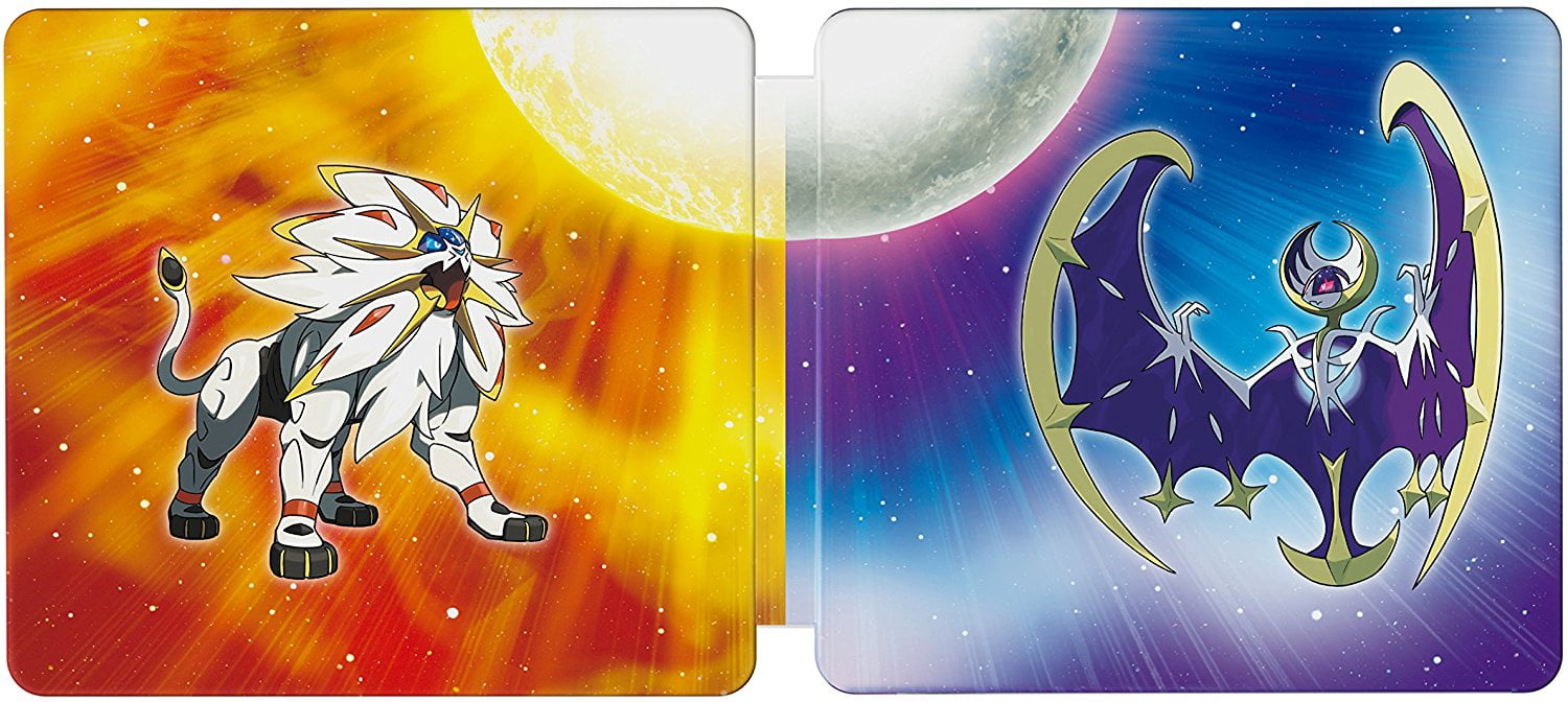 Pokemon Sun and Moon Steelbook Bundle (Nintendo 3DS)