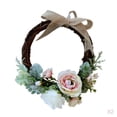 thumbnail image 1 of 2 uds guirnalda de flores artificiales de ratán para puerta delantera guirnalda de flores decoración de boda Zulema guirnalda de flores, 1 of 8
