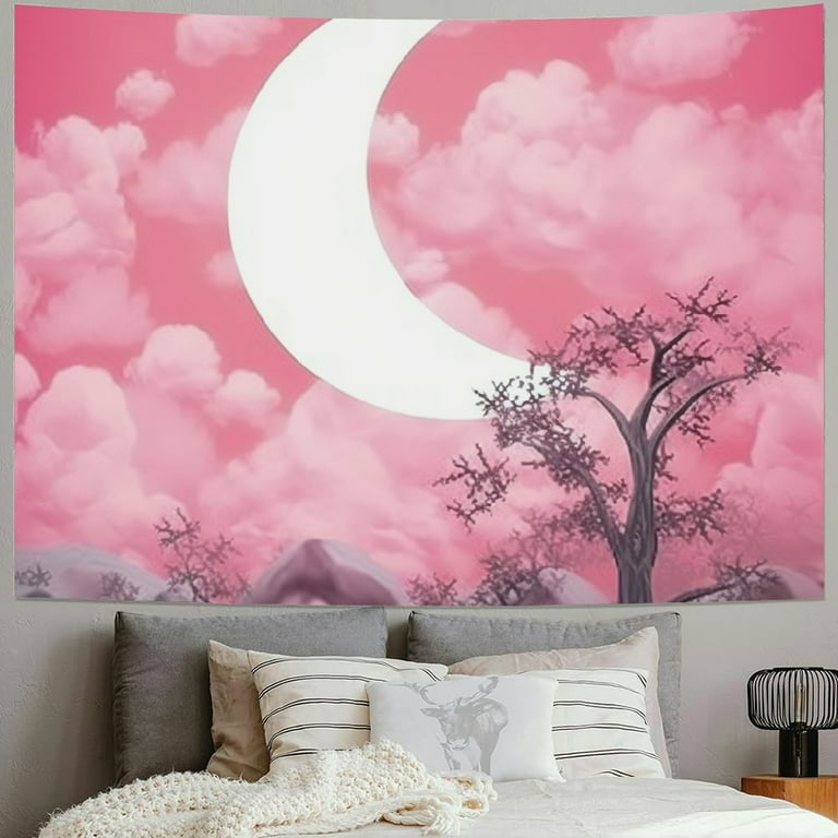 Pastel pink tapestry sale
