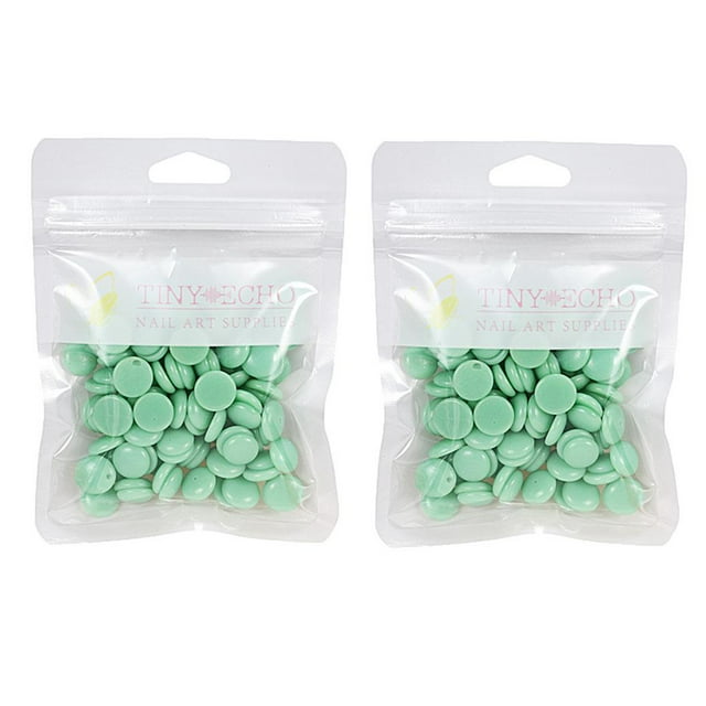 2 piezas de cera depilatoria sin tiras, corporal, depilación indolora, de cera Verde Colcomx Perlas Depilatorias 30g