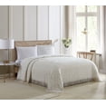 thumbnail image 3 of Beatrice Home Fashions Medallion Chenille Bedspread Full Ivory, 3 of 4