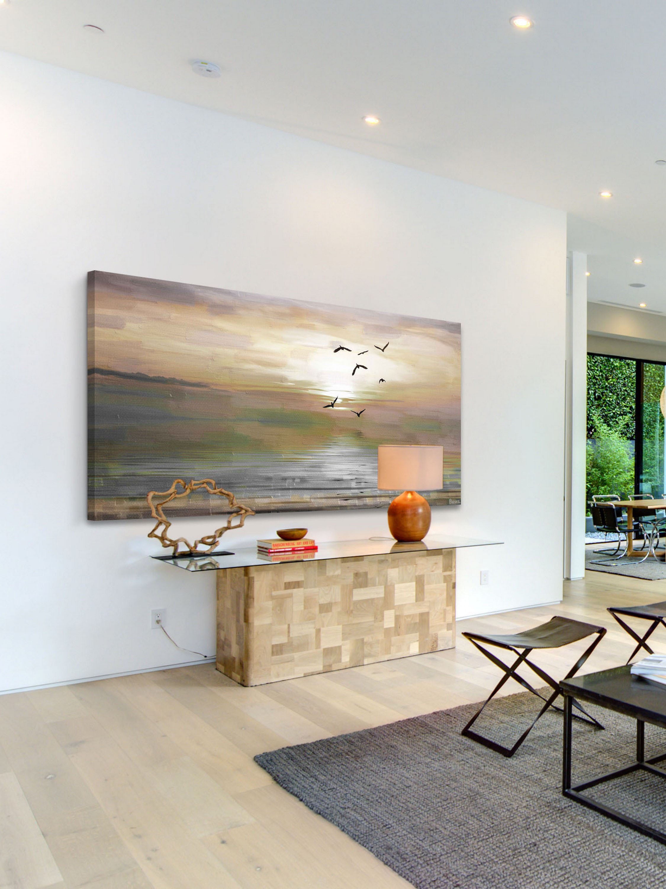 Parvez Taj Printed Birds Canvas Art Print, 22.5" x 45"