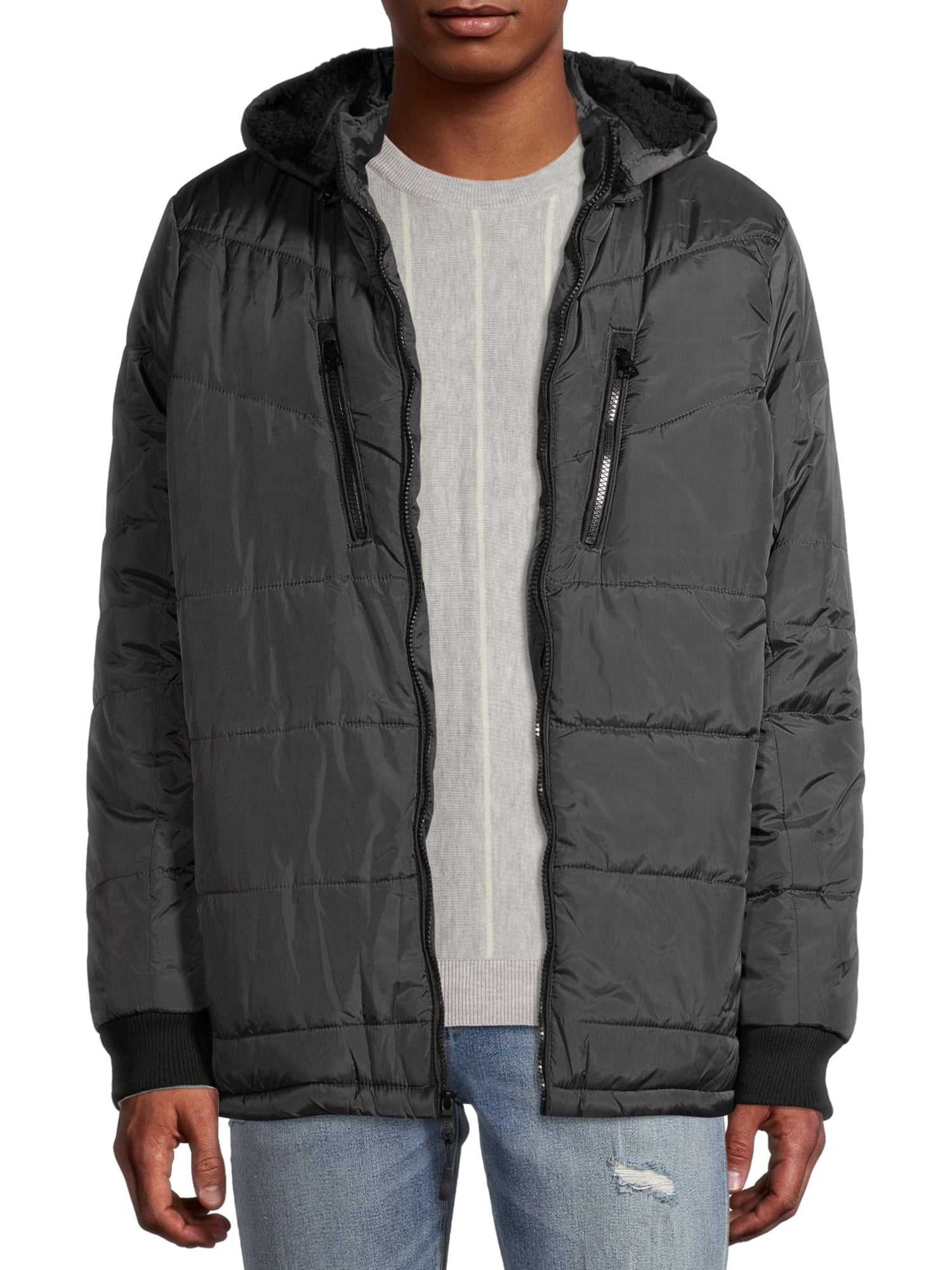 Poly Matte Puffer Jacket - Walmart 