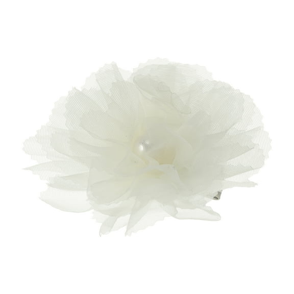 Unique Bargains Women Fashion Duckbill Clip Hairdo Clips 1 Pc Beige