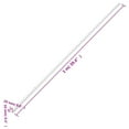 thumbnail image 4 of vidaXL Raccord de Câble 20x10 mm 30 m PVC, 4 of 5