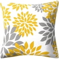 thumbnail image 2 of Yellow Pillow Covers 18x18 Set of 4 Modern Decorative Geometric Outdoor Sofa Throw Pillow Cushion Covers Case for Couch Living Room Bedroom Patio Furniture Indoors Home Decor, 2 of 5