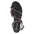 thumbnail image 5 of No Boundaries Strappy Flat Sandals, Women's, 5 of 7