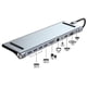 thumbnail image 3 of 2003 11 in 1 Type-C Docking Station Portable USB Hub Adapter Multi-port USB-C Converter Supports 4K / 30Hz, PD 100W Fast Charging, 3 of 5
