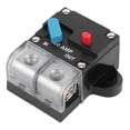 thumbnail image 2 of Circuit Breaker Trolling Motor Auto Car Marine Boat Bike Stereo Audio Inline Fuse Holders Inverter for DC Sound Amplifier System, 2 of 7