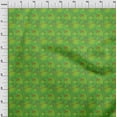 thumbnail image 3 of oneOone Viscose Jersey Green Fabric Batik Fabric For Sewing Printed Craft Fabric By The Yard 60 Inch Wide - OU, 3 of 5