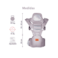 thumbnail image 2 of Mochila Cangurera Para Bebe Porta-bebes Ergonómica Multifuncional Correas Ajustable, 2 of 4