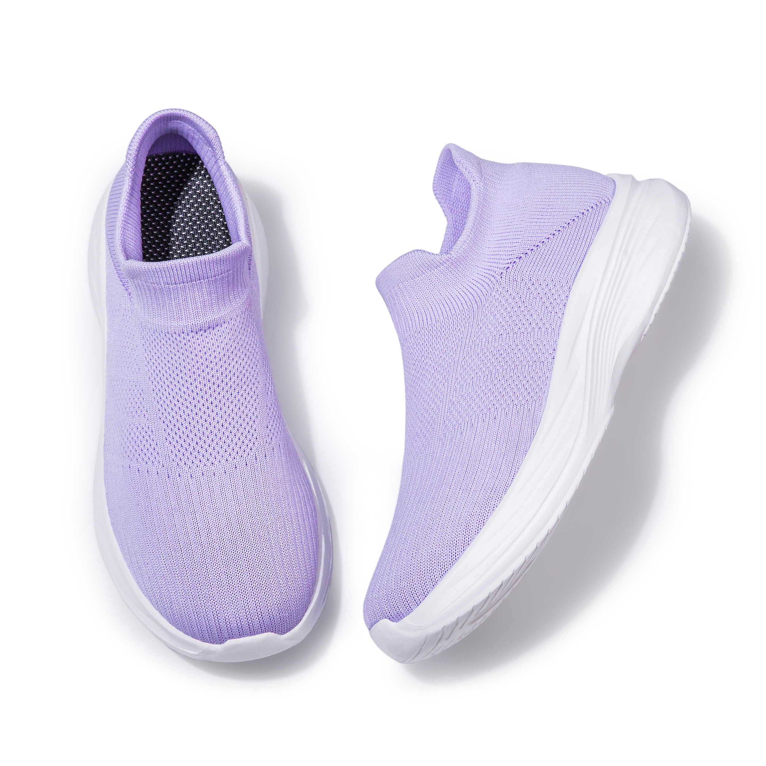AFB Womens Slip on Walking Shoes Comfort Lightweight Breathable Sock Shoe Non-Slip Athletic Fashion Mesh Workout Casual Sports Sneakers