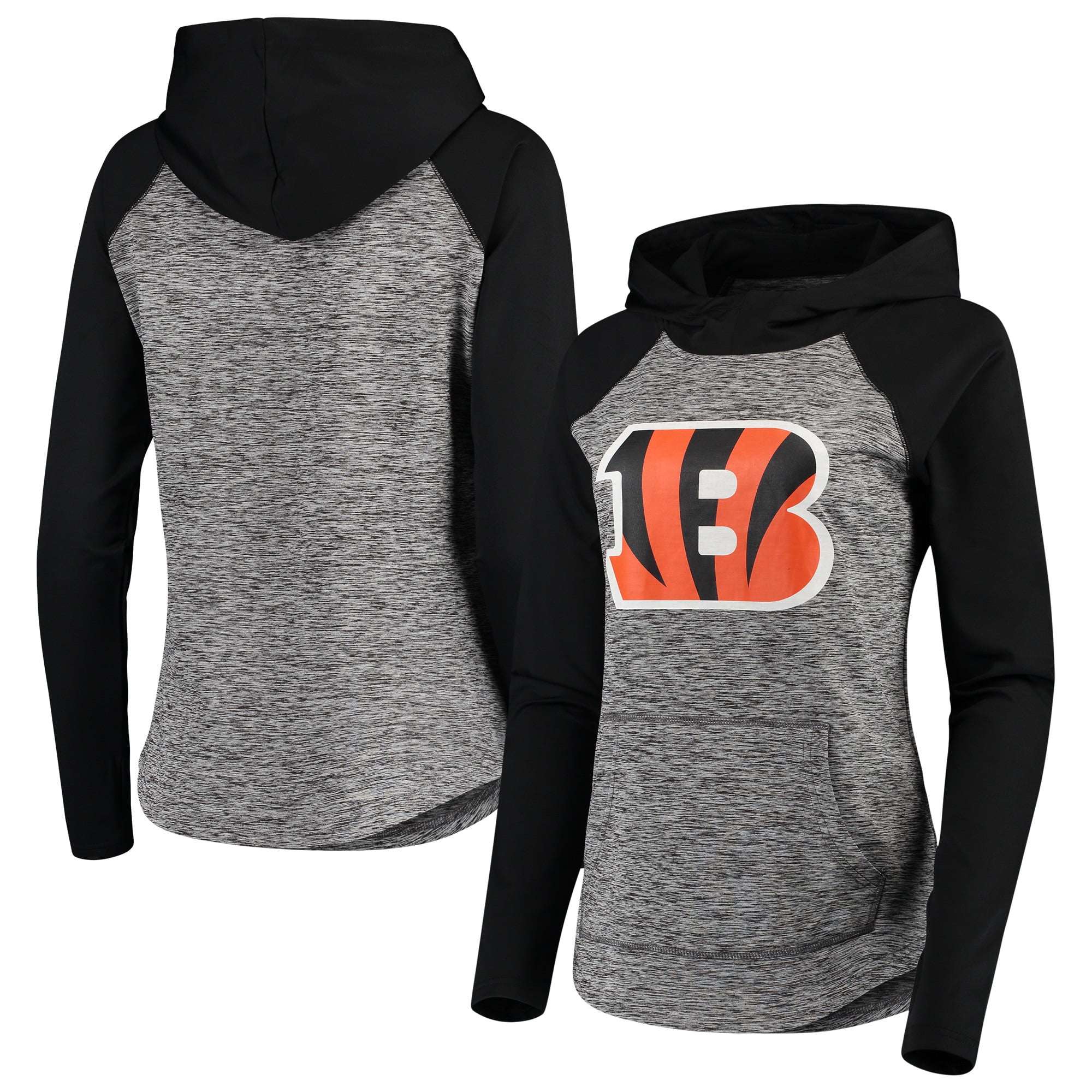 Cincinnati Bengals G-Iii 4Her By Carl Banks Women's Championship Ring Pullover Hoodie - Heathered Gray/Black - Walmart.com