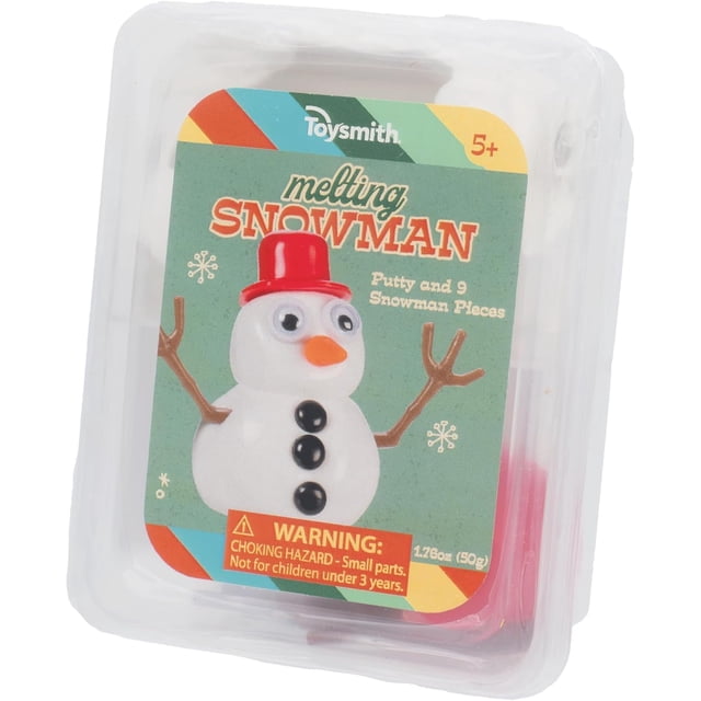 Kit de masilla reutilizable Toysmith Melting Snowman para más de 5 años