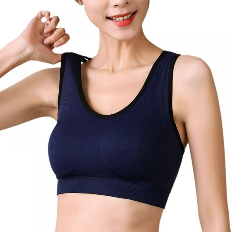 Shockproof Crossback Crop Top Bra For Yoga, Running, And Workout