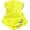 Yellow, variant on Neck Gaiter for Men Reflective Face Mask Cover, UV Sun Protection Neon Balaclava Hi Vis Bandana for Work