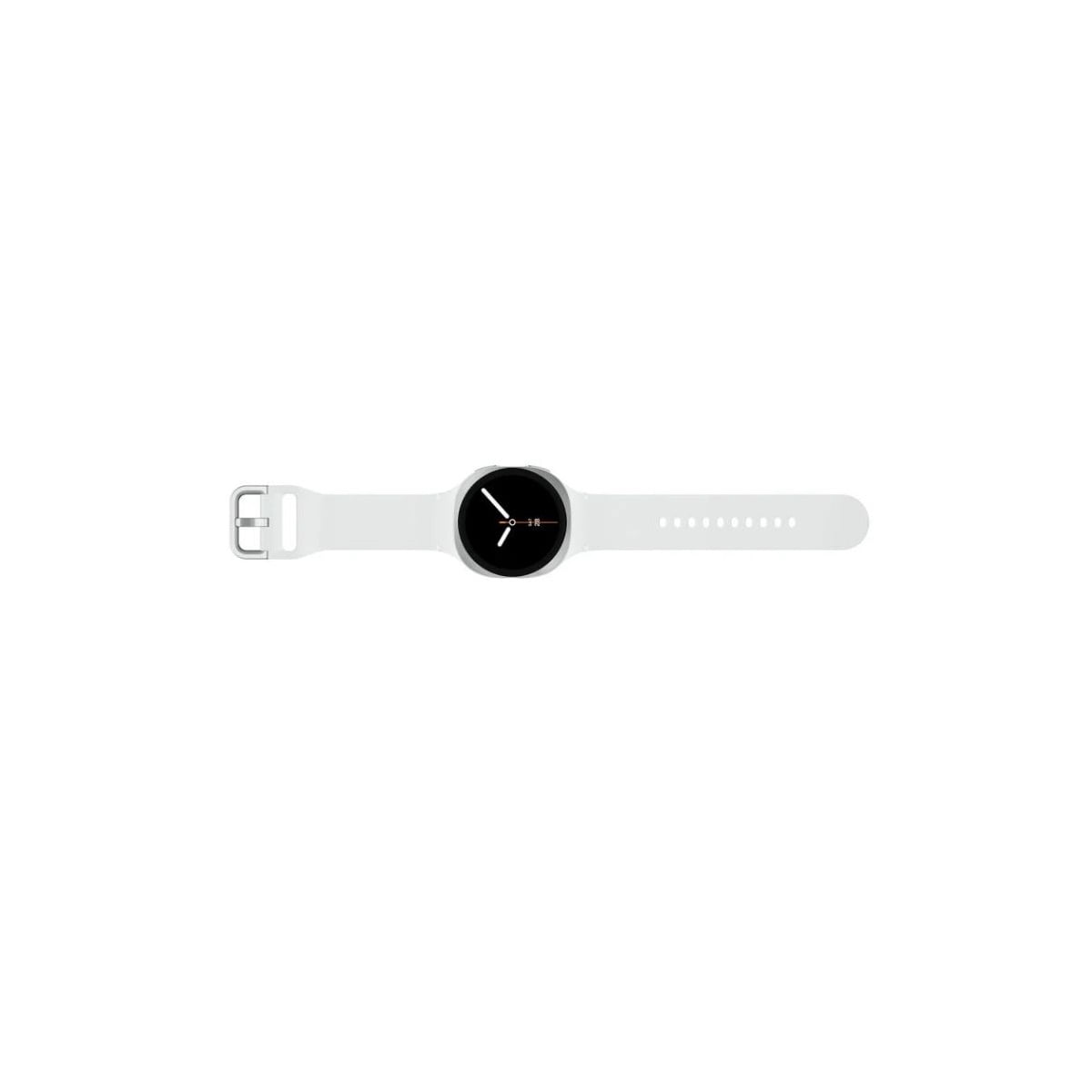 Restored Samsung Galaxy Watch8 40mm LTE Smart Watch, Silver, White Band (Refurbished)