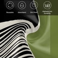 thumbnail image 6 of Sage Green Black Cloth Napkins, Farmhouse Striped Modern Abstract Art Washable and Reusable Dinner Napkins Set of 2, Table Napkin for Kitchen Party Birthday Wedding Hotel Housewarming 20"x20", 6 of 9