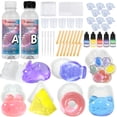 thumbnail image 1 of Kit Squishy TECMIYO Taba DIY Transparente con 7 Moldes y 400 ml de Silicona, 1 of 9