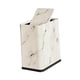 thumbnail image 2 of Cubo de basura para baño, cesto de basura, cubo de almacenamiento con tapa a presión, de basura estrecho para restaurante, guardería, hogar Blanco, 2 of 7