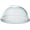 Clear Dome Lids, variant on GUSTO PET Clear Plastic Lids Flat Coffee Lids Cup Lids, 100-pack