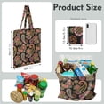 thumbnail image 2 of Retro Paisley Floral Bag – Abstract Decorative Canvas Tote, Elegant Everyday Carry, 2 of 3