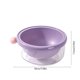 thumbnail image 3 of Cesta organizadora de cocina morada de 6 pulgadas, escurridor de plástico alimentario, contenedor de almacenamiento ahorrador de espacio para verduras y utensilios, uso multiusos resistente y fácil de, 3 of 6