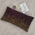thumbnail image 7 of Yiaed Gold sparklin Microfiber Queen Pillow Cases,Pillowcases with Envelope Closure, Wrinkle, Fade and Stain Resistant Pillow Covers, 20x36in（No pillow core）, 7 of 7