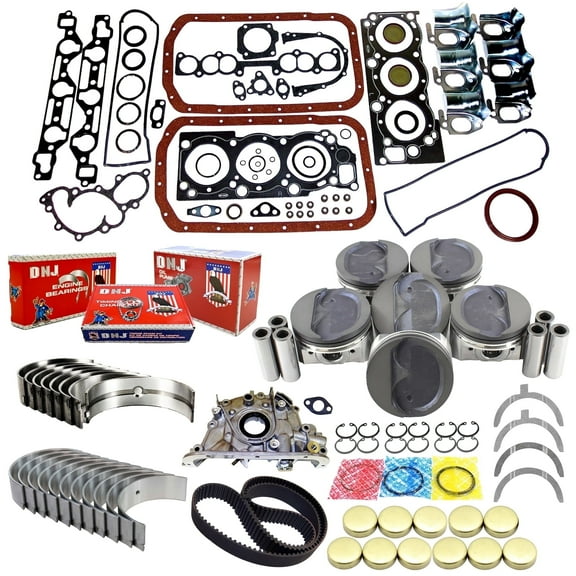 DNJ EK950M Master Engine Rebuild Kit Fits Cars & Trucks 1988-1992 Toyota 4Runner Pickup 3.0L SOHC V6 12V 2959cc 3VZE