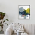 thumbnail image 2 of Stupell Industries Lively Abstract Brush Strokes Blue Grey Yellow,24 x 30,Designed by Bronwyn Baker, 2 of 7