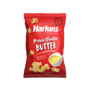 Harkins Movie Theatre Butter Popcorn, 4 oz Bag