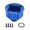 Blue, variant on Yihuala Remote Control Car Front Rear Differential Case Alloy Diff Gear for Acceleration and Stability in Various Terrain