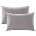 thumbnail image 2 of ANMINY Pillowcase Set of 2 Pillow Cases 300 Thread Count Soft Cotton Bed Pillow Covers Standard Size 20"x26" Gray, 2 of 7
