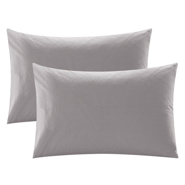 Pillowcase Set of 2 Pillow Cases Soft Cotton Bed Pillow Covers Standard