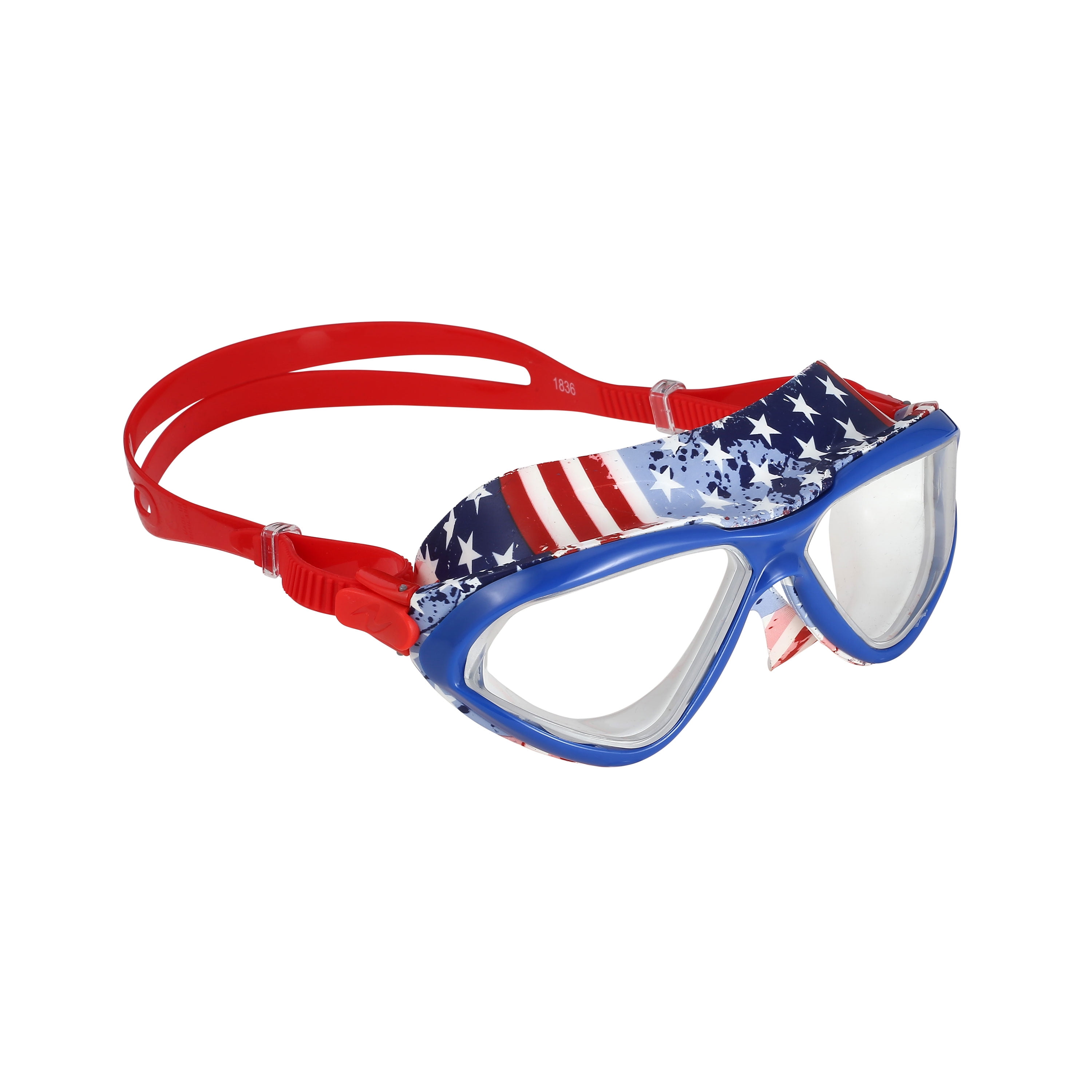 U.s Divers STILO Fitness Adult Swim Mask Blue W/ Clear Lenses 180 Vision for sale online 