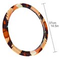 thumbnail image 4 of Squirrel Stylish 14.5 Inch Printing PVC Leather Car Wheel Cover Steering Wheel Covers Auto Accessories, 4 of 6