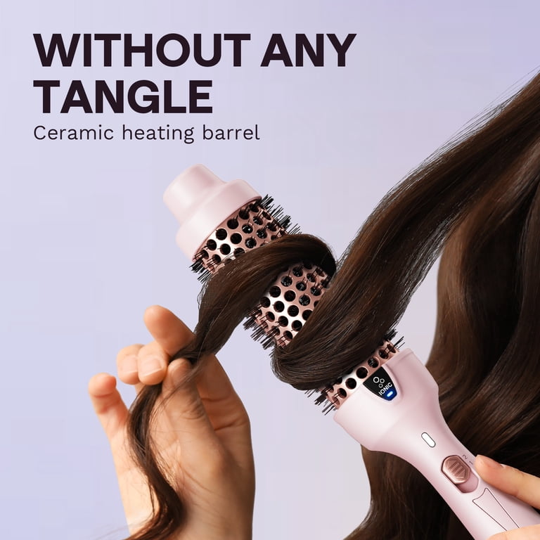 Wavytalk 1.5 Inch Thermal Brush, Negative Ion Thermal Round Brush