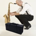 thumbnail image 3 of HEANUJJ Sac de Rangement Portable Noir pour Trompette en Toile pour Performance Professionnelle, 3 of 8