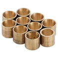 thumbnail image 1 of Snooker Embouts de Queue de Billard, 10 Pcs Embouts de Queue de Billard en Laiton, 1 of 8