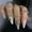 Stiletto Marble Gold Pink, variant on Fofosbeauty 24Pcs Short Square Acrylic Nails French White Diamond False Nails Glossy Press on Nails for Women and Girls