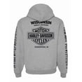 thumbnail image 2 of 5X-Large Men's Hooded Sweatshirt, Willie G Skull Hoodie (5XL) 30296654, 2 of 2