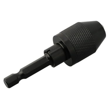 qiya Keyless Drill Chuck 0.3-3.4mm 0.3-6.5mm 0.3-8mm Hex Shank Chuck Adapter Drill Drilling Converter Tool Drill Chuck Clamp