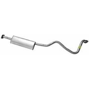 subaru impreza exhaust resonator and pipe assembly