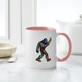 thumbnail image 4 of CafePress - PEACE UP Mugs - 11 oz Ceramic Mug - Novelty Coffee Tea Cup, 4 of 4