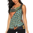 thumbnail image 2 of Haiem Rich Fish Workout Tank Tops for Women, Athletic Sports Slim-Fit Tank Tops, Compression Sleeveless Dry Fit Shirts,Athletic Shirt-Medium, 2 of 9
