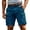 Blue B, variant on Men's Lightweight Cargo Shorts Men's 5 Inch Inseam Casual Five-Pocket Shorts with Elastic Waist for Outdoor Hiking Camping Daily Casual Wear Beige B L