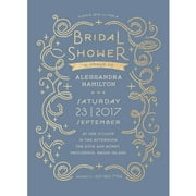 Glamorous Bride Standard Bridal Shower Invitation