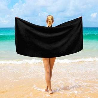 Mainstays Purple Beach Towel, 58